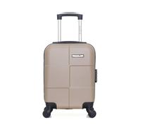 bluestar - valise cabine xxs abs miami 4 roues 46 cm - beige