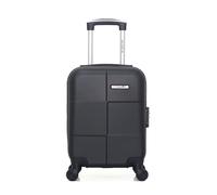 bluestar - valise cabine xxs abs miami 4 roues 46 cm - noir noir