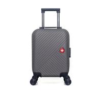Valise Cabine XXS SPIEZ 4 Roues - gris - SWISS KOPPER 46x32x20cm