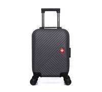 Valise Cabine XXS SPIEZ 4 Roues - noir - SWISS KOPPER 46x32x20cm