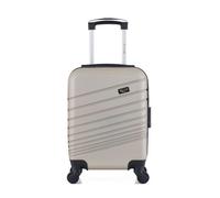 Valise Cabine XXS TIGRE 4 Roues - beige - WAVE PARIS 46x32x20cm