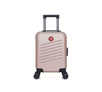- valise cabine xs zurich 4 roues 46 cm - rose dore