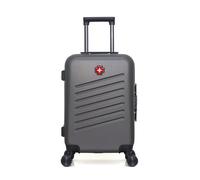 Valise Cabine ZURICH 55 cm 4 Roues - gris - SWISS KOPPER 55x35x21cm