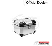 Valise Coffre Avec Cover Couleur Aluminium Gris 30 Litres Moto Adventure
