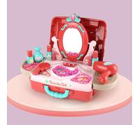 Valise Convertible Pour Enfants, Jeu De Simulation, Maquillage, Dressing, Jouet, Cadeaux De Noël