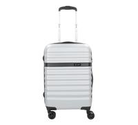 Valise de cabine 4 roulettes 55 cm - BUGATTI - Corium - Gris - Cadenas TSA - ABS - Mixte - Déperlant