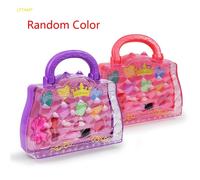 Valise De Maquillage Pour Filles, Maison De Jeu, Boîte À Bijoux, Épingle À Cheveux, Jouet Princesse Pour Tout-Petits