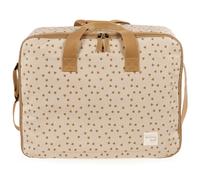 Valise de maternité coeurs poppy cannelle