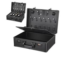Valise De | Organisateur Rigide À Grande Capacité pour Tondeuses avec Serrures - Porte-Accessoires De Mallette De,pour Ciseaux et Fournitures de Salon et Table de Travail