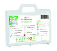 VALISE DE SECOURS FARMOR INDIVIDUELLE POUR 1 PERSONNE - FAR 2000 PP