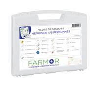VALISE DE SECOURS FARMOR MENUISIER 4/6 PERSONNES - MEN 2170 PP