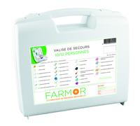VALISE DE SECOURS MULTIRSIQUES FARMOR 10/12 PERSONNES - VAL 2050 PP