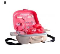 Valise De Toilette À Surface Lisse Pour Enfants, Jouet De Maquillage, Respectueux De L'Environnement, Pour Faire Semblant De Cultiver Les Capacités Cognitives