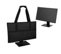 Valise De Transport De Voyage Evago Pour Écrans Lcd Et Moniteurs 21"", Avec Doublure En Velours Rembourrée, Sac De Protection Pour Moniteur Compatible Avec 21 Moniteurs Et Accessoires-Noir