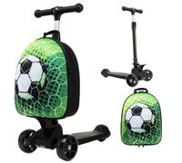 Valise de trottinette pour enfants amovible et pliable, vert, Mignon