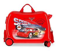 Disney Cars Speed Trails Valise Enfant Rouge 50x38x20 cms Rigide ABS Serrure à Combinaison 38L 2,1kgs 4 Roues Bagage à Main
