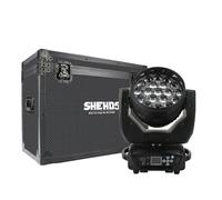 Valise de vol, lavage LED, technologie de faisceau, 19x15W Flight Case