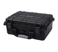 Valise de vol portable Noir 52x40x19 cm PP mousse de valise de vol vidaXL
