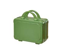 Valise de voyage de 35,6 cm, trousse de toilette, trousse de maquillage, sac de rangement multifonctionnel, bagage à main avec poignée, Vert