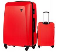 Valise de Voyage Grande XXL Rigide en ABS Durable 4 Roues 28 Pouces - Wings PLOVER Rouge