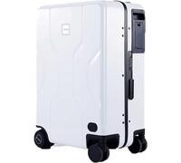 Valise de voyage intelligente avec déverrouillage d'empreintes digitales, chargement mobile, suivi automatique, contrôle par application et côté rigide durable, C