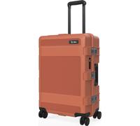 Valise de voyage rigide Peli ATX TRVL, format moyen, couleur argile ferreuse.