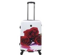 Valise de voyage - Saxoline - Valise / Bagage / Trolley - 67 cm (Moyen) - Rouge Rose Imprimé Imprimé G