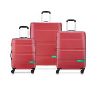 Valise DELSEY NOW HARDSIDE Set 3 (55/66/76 cm) Rouge