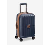 Valise Delsey Paris Carrousel Extensible 36L bleu marron