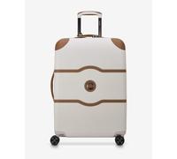 Valise Delsey Paris Chatelet Air 2.0 69L blanc marron