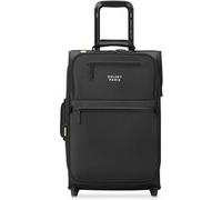 Delsey Valise à roulettes Maubert 2.0 – Déperlante, soute extensible – S 55 cm Noir