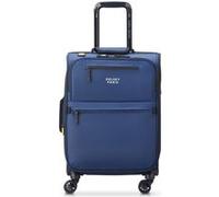 Delsey Paris Maubert 2.0 4 roulettes Trolley de cabine 55 cm avec soufflet d'extension bleu