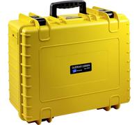 Valises d'extérieur B&W type 6000 jaune + mousse prédécoupée