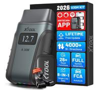 Valise diagnostic auto A30M KIT professionnel - XTOOL - Avec lampe - CAN FD/FCA - 26 fonctions spéciales - Tests d'actionneurs