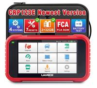 Valise diagnostic auto LAUNCH CRP123E V3.0 Elite - ABS, SRS, moteur, transmission, réinitialisation huile/SAS/frein/BMS/DPF