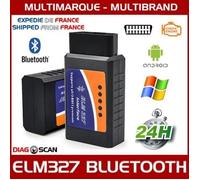 Valise Diagnostic Auto - Mister Diagnostic - ELM327 OBD2 - Bluetooth - Multimarques - Compatible Essence 2001+