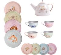 Valise dînette service à thé Les Rosalies