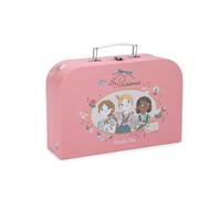 Valise dînette thé métal Les Parisiennes