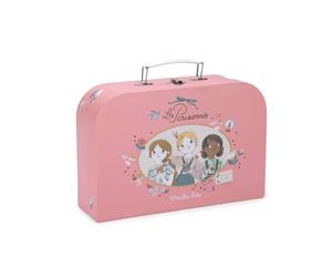 Valise dînette thé métal Les Parisiennes