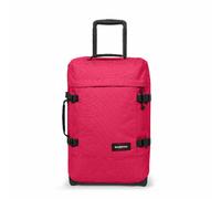 Eastpak Tranverz S Valise Cabine 42L (51 x 32,5 x 24 cm), Bagage à Main à roulettes, léger et résistant, Double Compartiment, poignée télescopique & Serrure TSA - Saffron Red