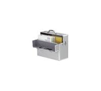 Valise en aluminium - ALUMAXX - 45100 - Sangle d'épaule amovible - Serrures à code - Coque rigide