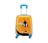 RONCATO Valise Trolley Looney Tunes Daffy Duck Orange - Bagage Trolley pour Enfants de 2 à 5 Ans - Taille 44x31x20