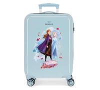 Valise enfant - Disney - La Reine des Neiges - 55 x 34 x 20 cm - Bleu ciel - ABS rigide