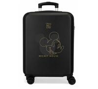 Valise enfant - Disney - Mickey Outline - 55 x 38 x 20 cm - 4 roues - ABS noir