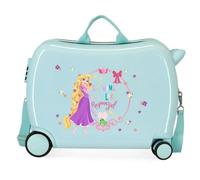 Valise enfant - Disney - Raiponce - 50 x 39 x 20 cm - Turquoise - Coque rigide
