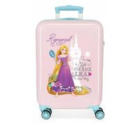 Disney Princesses Valise de cabine rose 38 x 55 x 20 cm rigide ABS Fermeture à combinaison latérale 34 l 2 kg 4 roues doubles