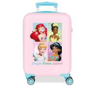 Valise enfant - DISNEY - Valise Disney Princesses - 50 x 33 x 20 cm - Rose - 28,4L