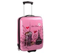 Valise enfant/fille ROSE LOVE PARIS 2031 ABS 50CM - MADISSON - Cabine - 2 roulettes - Silencieuses