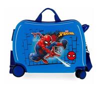 Valise enfant - Marvel - Valise trotteur Spiderman 'Red' - 50 x 39 x 20 cm - Bleu