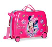 Valise Enfant - Minnie - Super Helpers - 50 cm - 34L - 4 Roulettes Multidirectionnelles